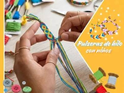 Cómo hacer pulseras de hilo, con el kit de Lidl es una manualidad para niños de 6 a 15 años