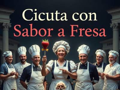 Cicuta con sabor a fresa