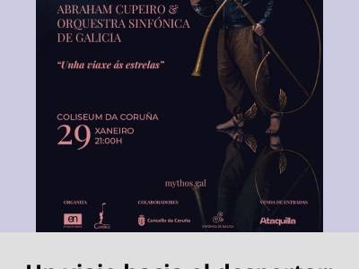 Ya están a la venta las entradas para el gran viaje de 'mythos' con abraham cupeiro en el coliseum de a…