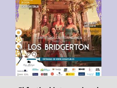 El festival internacional SONAFILM llevará la música de “Los Bridgerton” a los jardines de una casa señorial…