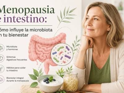 Menopausia e intestino: microbiota, síntomas y cómo cuidarla