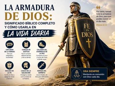 La armadura de Dios: significado bíblico y cómo usarla