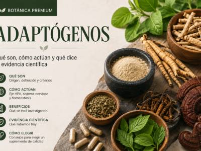 Adaptógenos: qué son, beneficios y qué dice la evidencia científica