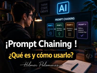 Prompt Chaining: qué es y cómo usarlo para mejorar tus resultados con IA - IA con Hilmer