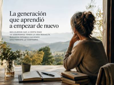 Empezar de nuevo: la generación que decidió cambiar su vida