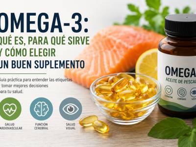 Omega-3: qué es, para qué sirve y cómo elegir un suplemento