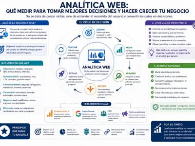 Analítica web: qué medir para tomar mejores decisiones