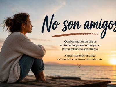 No son amigos: cómo reconocer una amistad verdadera