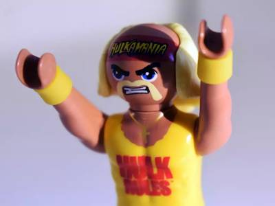 Hulk Hogan en Playmobil: homenaje a una leyenda de la WWE