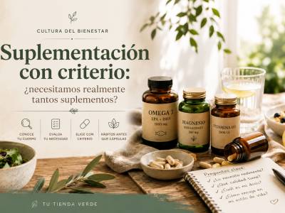 Suplementación con criterio: ¿necesitamos tantos suplementos?