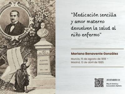 Mariano Benavente, precursor de la pediatría en España (Murcia 1818 - Madrid 1885)