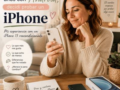 Cambiar de Android a iPhone: mi experiencia real
