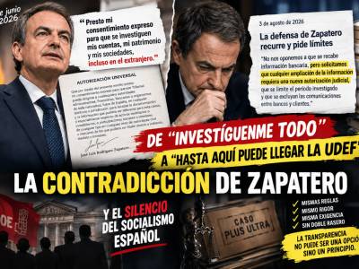 Zapatero y la curiosa metamorfosis del “investíguenme todo”