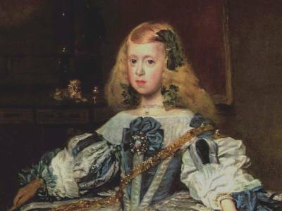 La infanta Margarita con traje azul, de Velázquez