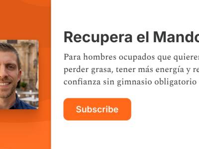 No necesitas recuperar toda tu vida esta semana