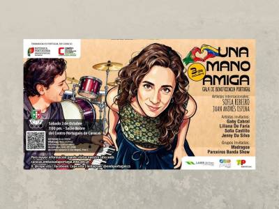 Sofía Ribeiro presenta la gala benéfica 'Una mano amiga' en Caracas