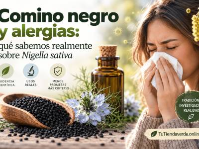 Comino negro y alergias: qué dice la ciencia sobre Nigella sativa