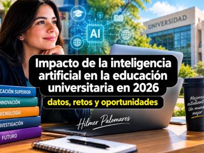 Impacto de la IA en Educación Universitaria en 2026: datos, retos y oportunidades - IA con Hilmer