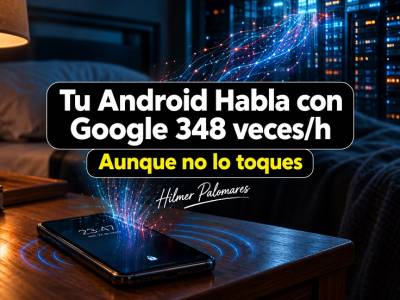 Tu Android habla con Google 348 veces por hora aunque no lo toques - IA con Hilmer