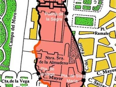 La Almudena, primer recinto madrileño