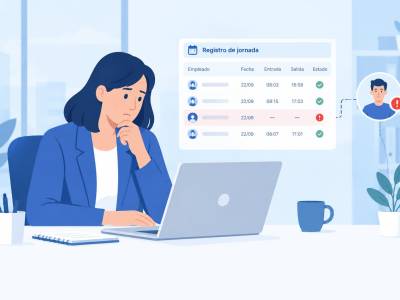 ¿Qué pasa si un trabajador no ficha?