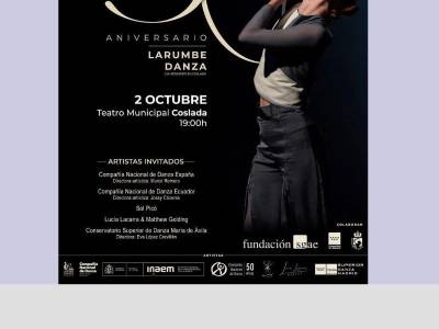 Pase gráfico día 2 de octubre Gala 30.º Aniversario de Larumbe Danza - Munduky