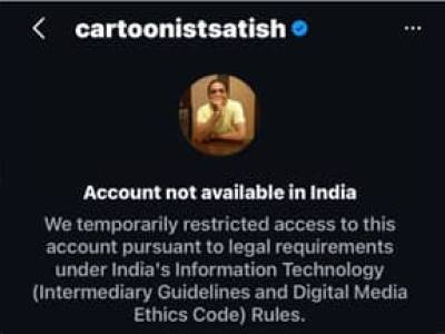 El Gobierno de India bloquea las cuentas de Instagram de dos dibujantes
