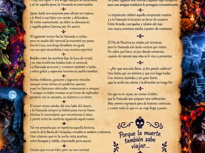 La huesuda y sus vecinos del mundo ( calaverita literiaria una tradicion mexicana)