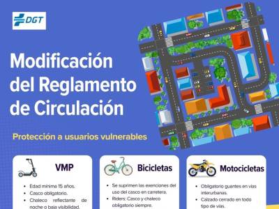 Nuevas obligaciones de seguridad vial desde el 1 octubre