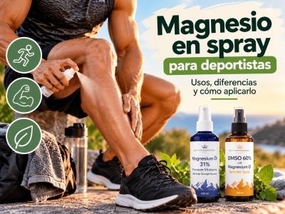 Magnesio en spray para deportistas: usos y cómo aplicarlo