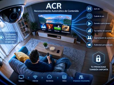 ¿Tu televisor sabe lo que estás viendo? El ACR puede reconocer tus contenidos