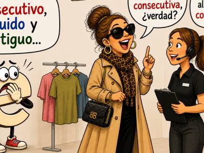 Ese consecutivo, seguido y contiguo…