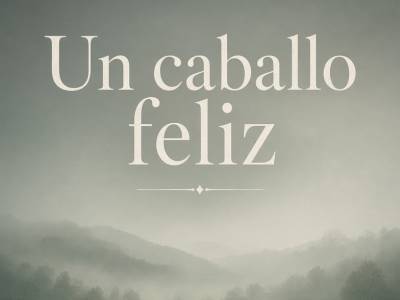 Un caballo feliz