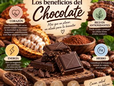 Beneficios del chocolate negro: qué aporta el cacao y qué debemos saber