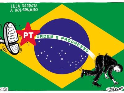 Lula derrota a Bolsonaro