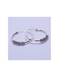 Aros de plata medianos 20 mm. aros bali. aros de plata, venta on