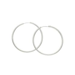 Pendientes aros de plata de ley 925