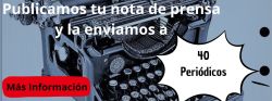 Publica una nota de prensa en nuestro blog de noticias.